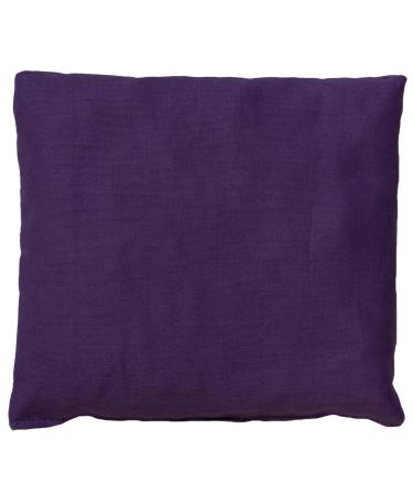 Cherry stone pillow 12x12cm purple - heat pillow & cold pillow - grain pillow with cherry stones