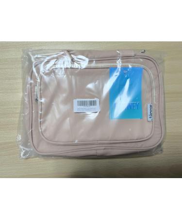 Narwey Hanging Travel Toiletry Bag for Women - Brown (Large) | Cosmetics Makeup Organizer for Travel Size Accessories - Buy Online on GoSupps.com