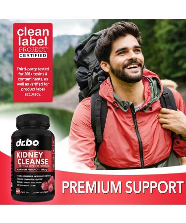 Kidney Cleanse & D Mannose Supplements - Kidney Detox & Bladder Support Liquid Drops Supplement D-Mannose 500mg 1000mg Capsules - DMannose Cranberry Support Kidneys Bladder & Urinary Tract Health - Buy Online on GoSupps.com