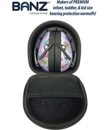 BANZ Kids Earmuffs CASE - Premium Hard EVA Case for Kids Size Headphones - Protect Children's Hearing on the Go - Lapis Blue - Buy Online on GoSupps.com