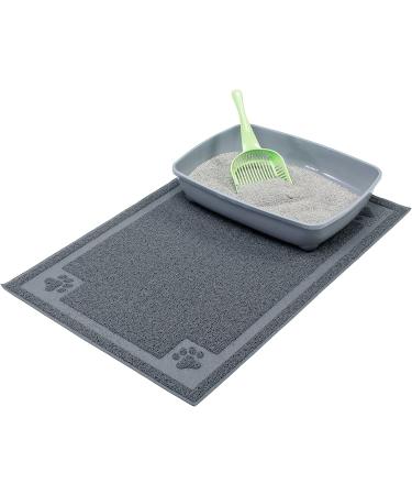 Cavalier Pets Dog Bowl Mat | Silicone Non-Slip Waterproof Pet Food Mat | Easy to Clean | Large 36-Inch | Grey - Buy Online on GoSupps.com