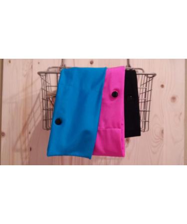 Insulin Pump Band - Snap Closure in Pocket Medium Black - Buy Online on GoSupps.com