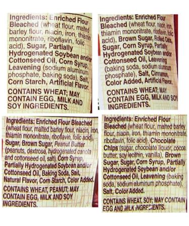 Betty Crocker Cookie Mix Variety Pack - Chocolate Chip, Peanut Butter, Oatmeal, Sugar (4 Flavors) - Buy Online on GoSupps.com