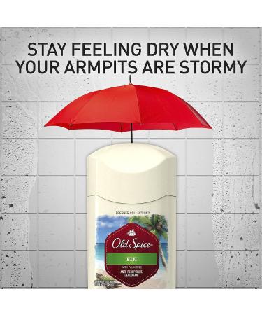 Old Spice Fresher Collection Men's Anti-Perspirant and Deodorant Fiji Scent - 3.4 Oz (Pack of 2) 3.4 Ounce (Pack of 2) Fiji - Buy Online on GoSupps.com