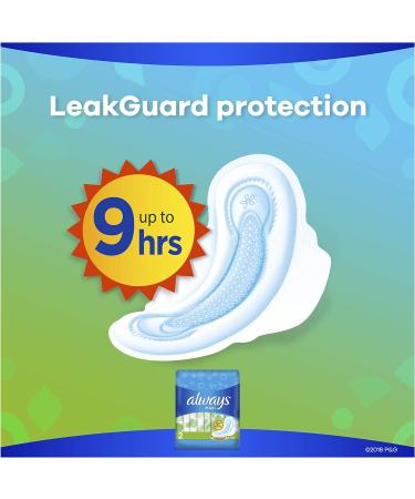Always Maxi Size 2 Long Super Absorbency Pads with Wings, Unscented - 32 Count - Buy Online on GoSupps.com