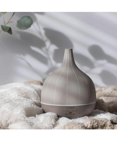Plant Therapy Metro Stone Deluxe Gray Essential Oil Diffuser - Large Reservoir 20-Hour Diffusion Auto Shut Off - Perfect for Home & Office - Buy Online on GoSupps.com