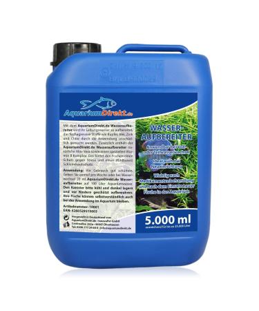 Aquarium direct Water processor for the aquarium (perfect with full or partial water change and for new equipment - water treatment - tap water) size: 5 l