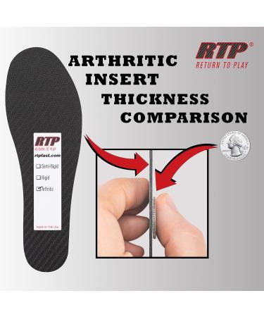 Buy Carbon Fiber Full Shoe Arthritic Insert - Mens Size 7 & Womens Size 8 - Made in USA - 24 cm - Buy Online on GoSupps.com