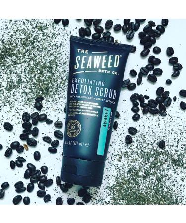 Exfoliating Detox Body Scrub - The Seaweed Bath Co. Awaken Scent (Rosemary & Mint) 6 oz - Buy Online on GoSupps.com