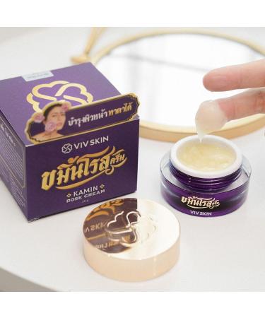 Turmeric Rose Cream for Face & Eyes - Gentle Skin Care 18g | International Shipping Available - Buy Online on GoSupps.com