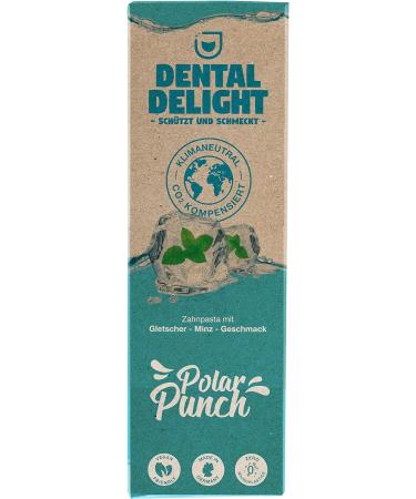 Dental Delight Toothpaste - Polar Punch Mint-Glacier Flavor | Vegan Climate Neutral & Microplastic-Free | International Shipping - Buy Online on GoSupps.com