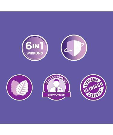 Buy Listerine Total Care Sensitive Mouthwash 6in1 - Antibacterial for Pain & Sensitive Teeth (3 x 500 ml) - Fast International Shipping - Buy Online on GoSupps.com