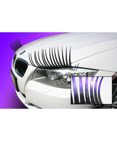 Carlashes Ombre Shaded Purple Car Eyelashes  Special Edition  Hand Airbrushed Candy Purple Tips  Miles of Smiles