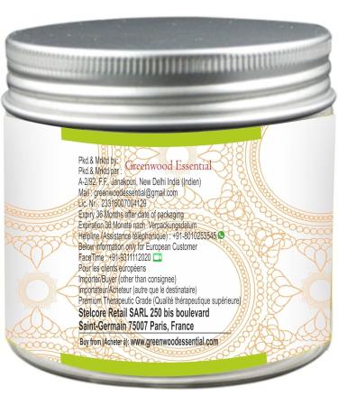 Greenwood Essential Pure Jasmine Sambac Floral Wax (Jasminum sambac) 100% Natural Therapeutic Grade 100gm (3.5 oz) - Buy Online on GoSupps.com