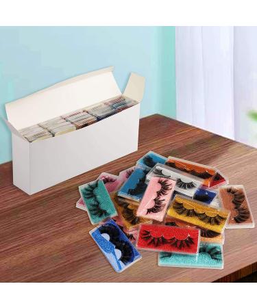 Ruairie 25mm Mink Lashes Wholesale - 20 Pairs, 10 Styles | Long Dramatic False Eyelashes Bulk | 6D Faux Mink Lashes Pack Fluffy Volume Wispy | 25mm Eyelashes False Lashes - Style C - Buy Online on GoSupps.com