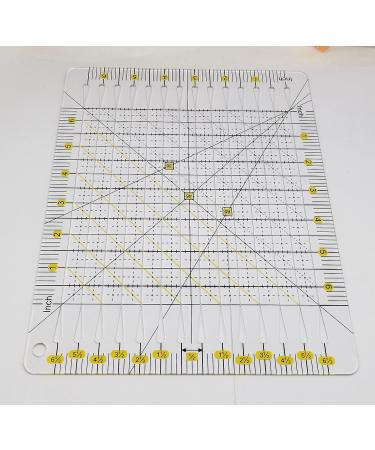 HONEYSEW Acrylic Quilt Cut Ruler Template - Ideal for Precision Fabric Cutting in Quilting & Crafts - Buy Online on GoSupps.com