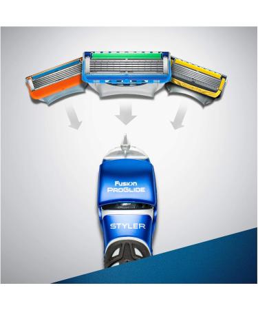 Gillette Fusion ProGlide 3-in-1 Styler Trimmer Razor - Precision Definer for Men - Buy Online on GoSupps.com