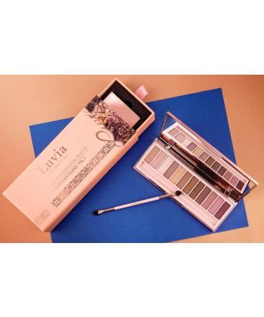 Luvia Profi Endless Nude Eyeshadow Palette - 12 Matte & Shimmer Shades - Vegan Makeup Gift Box for Women - Limited Edition - Buy Online on GoSupps.com