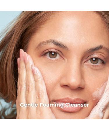 AbsoluteJOI Double Cleansing Kit in TSA Compliant Travel Size Bottles (20 ml). Three products included - Make Up Removal Cleansing Oil Foaming Facial Cleanser & Aloe Face Toner - Buy Online on GoSupps.com