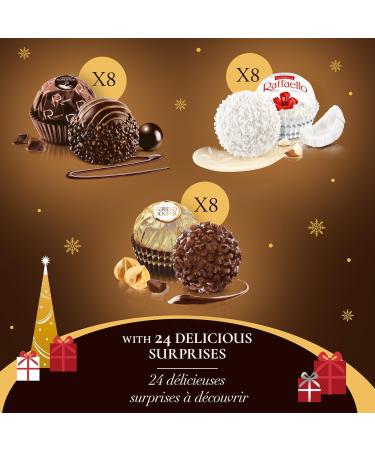 FERRERO COLLECTION Christmas Advent Calendar Fine Assorted Chocolate and Coconut Confections 259g - Buy Online on GoSupps.com