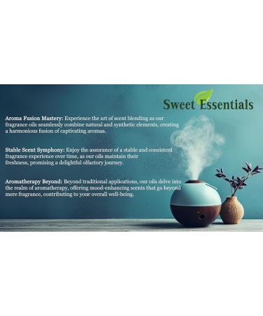Light Blue Premium Fragrance Oil - 10ml | Aromatherapy Diffusers Crafts DIY Parfum & More | Sweet Essentials - Buy Online on GoSupps.com