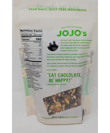 JoJo's Guilt-Free Chocolate Bars - 16.8 oz (1.05 lbs) | Delicious & Healthy Snack Option - Buy Online on GoSupps.com