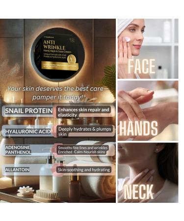 LL Supplement Anti-Wrinkle Hand Neck & Face Cream - Buy Online on GoSupps.com