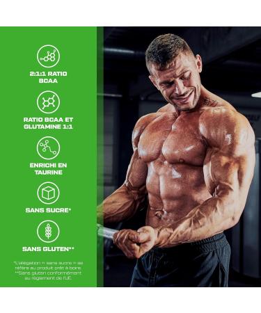 Scitec Nutrition BCAA + Glutamine Xpress - M lange d'acides amin s essentiels - avec 5g de BCAA 2:1:1-5g de Glutamine - enrichi en Taurine 600 g Mojito Mojito 600 g (Lot de 1) - Buy Online on GoSupps.com