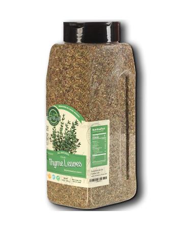 Premium Thyme Whole Leaves 9oz - Dried Thyme Spice for Seasoning & Tea | Eat Well Premium Foods - Buy Online on GoSupps.com