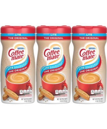 Coffee-mate Powdered Creamer Canisters-Original, 11 oz, 3 pk Original 11 Ounce (Pack of 3)