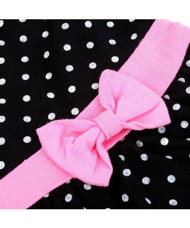 Paidful Soft Cotton Dress for Small Dogs & Cats | Bow-Accented Birthday Party Outfit for Chihuahua & Yorkshire Terrier - Spring/Summer Pet Clothing (M: 32cm Back Length 36cm Bust) - Buy Online on GoSupps.com
