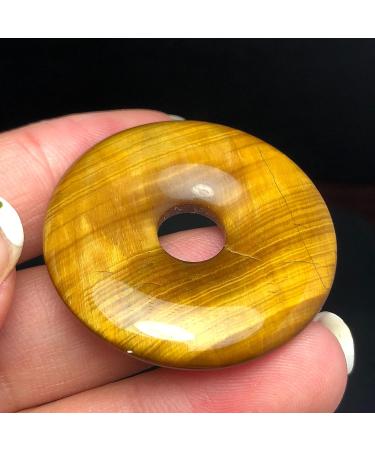 1pcs Natural Tiger Eye Crystal Copper Coin Earth Specimen Reiki can Bring Wealth and Happiness Reiki Stone ERTEYIN - Buy Online on GoSupps.com