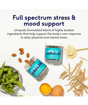 Vit Cloun Nine Stress & Mood Support - 30 Softgels | Natural Anxiety Relief - Buy Online on GoSupps.com