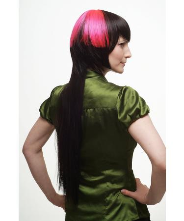 WIG ME UP SA039-4/TF2313 | Long Straight Brown Pink Bob Wig - International Shipping Available - Buy Online on GoSupps.com