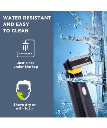 Professional Electric Razor & Beard Trimmer Kit for Men - Rechargeable Foil Shaver for Sensitive Skin Body Hair Grooming & Edging - Buy Online on GoSupps.com