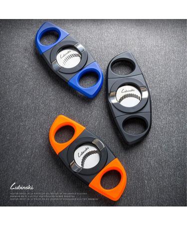 Classic Cigar Cutter Accessories Stainless Steel Portable Lightweight Cigar Scissors 28MM Large Caliber with Gift Box black - Buy Online on GoSupps.com