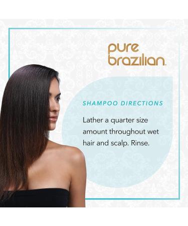 Pure Brazilian 4-Piece Travel Size Kit: Anti-Frizz Shampoo, Conditioner, Serum & Masque - Buy Online on GoSupps.com