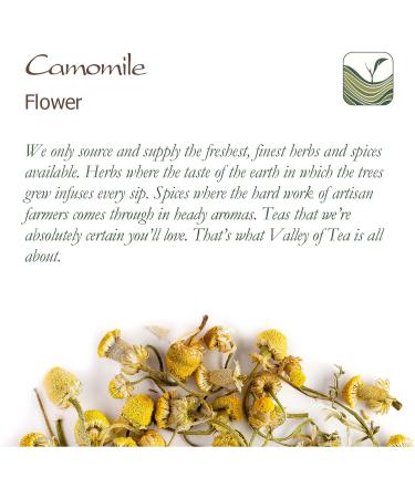 Organic Chamomile Flower Tea - Soothing & Relaxing 300g | Premium Dried Chamomile for Wellness - Buy Online on GoSupps.com