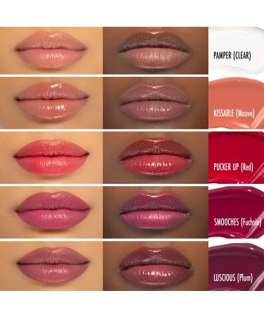 Black Radiance Beyond A Pout Plumping Lip Balm, Moisturizes & Conditions with a Blend of Botanical Oils & Hyaluronic Acid For a Glossy Finish, Vegan, Cruelty-Free - Kissable Kissable 1 Count (Pack of 1) - Buy Online on GoSupps.com