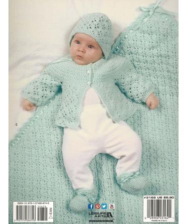 Leisure Arts My Very First Layette Crochet Book - Complete Guide for Beginners - Buy Online on GoSupps.com