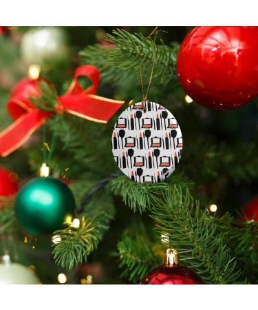 GRAPHICS & MORE Makeup Lipstick Compact Eyeshadow Mascara Ornament - Holiday Christmas Tree D cor - 2.8 - Buy Online on GoSupps.com