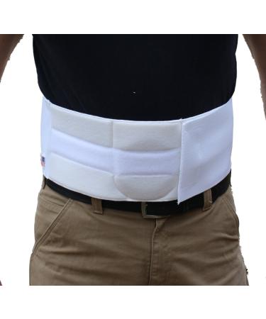 Umbilical & Navel Hernia Truss Abdominal Binder (Standard 10") Standard (Up to 50 Inch) 10" High