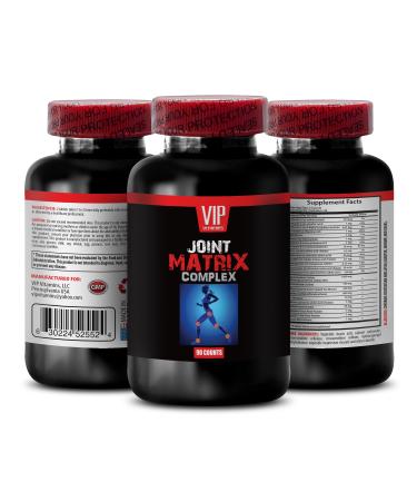 Joint Support Supplement - Complete Support Joint Support Supplement MSM Chromium Joint and Mobility Blend Glucosmine sulfate Wellness Formula Yucca Extract Joint Supplements for Women 1Bot