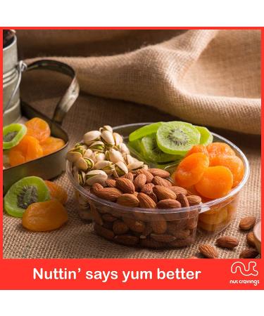 Dried Fruit & Nuts Gift Basket in Red Box - Holiday Gourmet Bouquet for Adults - Kosher Snack Tray for Men & Women - 4 Piece Assortment - Buy Online on GoSupps.com