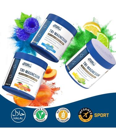 Applied Nutrition Tri-Magnesium Blue Raspberry 200G - Buy Online on GoSupps.com