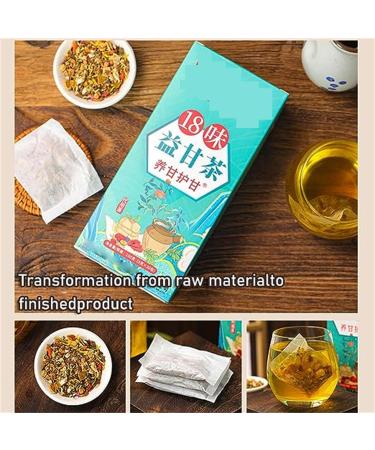 18 Flavors Liver Care Tea 18 Flavors of Liver Protection Tea Daily Liver Nourishing Tea Nourishing Liver and Protecting Liver Tea Everyday Nourishing Liver Tea Herbal Tea For Liver Health (3 Box) - Buy Online on GoSupps.com