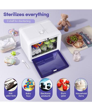 LETORS 10L UV Sanitizer Box - Large Capacity UV Sterilizer for Baby Bottles, Toys, Smartphones, Salon Tools - Ideal for Home, School, Salon - Buy Online on GoSupps.com