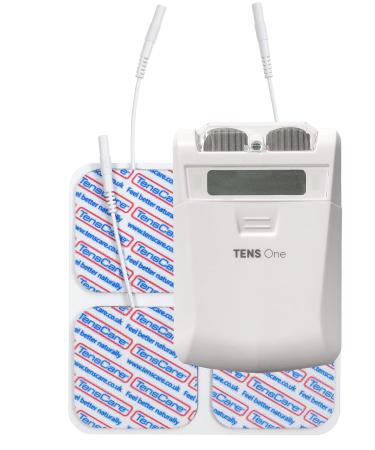 TensCare TENSOne - Clinically Proven TENS Technology. Rotary Dials to Alter Intensity. Analogue Dual Channel TENS Unit for Pain Relief Management - Perfect for Chronic Actue and Musculoskeletal Pains