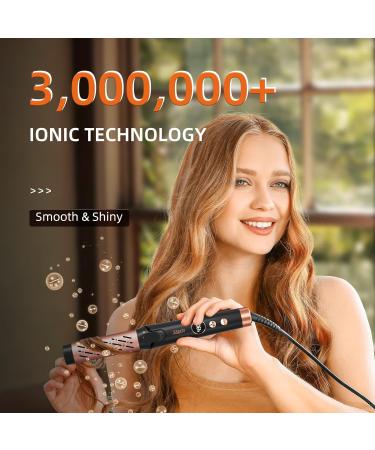 Airflow Styler 2-in-1 Curling Iron & Hair Straightener | 360 Adjustable Temp | Ionic Cool Air Technology for All Hair Types - Buy Online on GoSupps.com