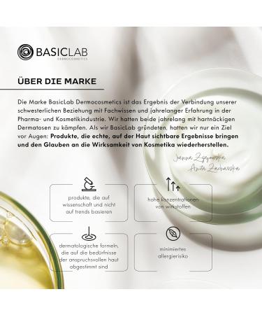 Basiclab Antioxidant regenerating serum nutrition and smoothing 30ml organic face serum natural cosmetics Natural Ingredients - Buy Online on GoSupps.com